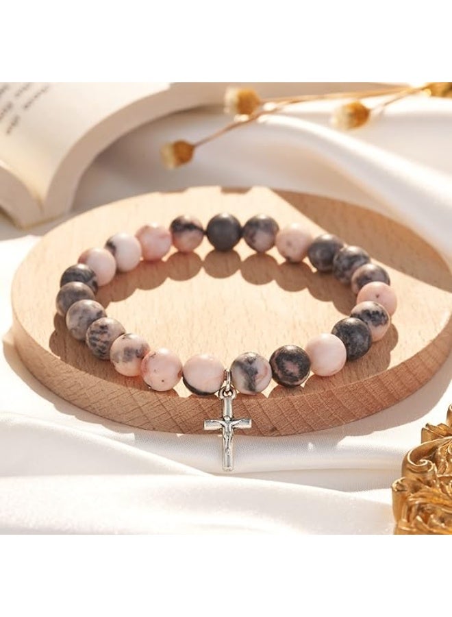 هدايا مسيحية للنساء، سوار الصليب الهدايا الدينية للنساء - Image 5